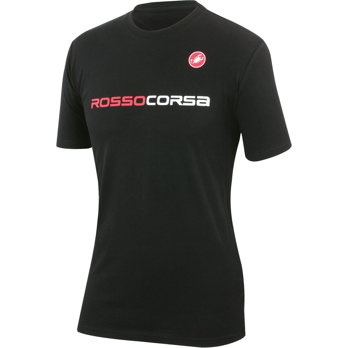 Castelli Rosso Corsa T Shirt Short Sleeve Mens