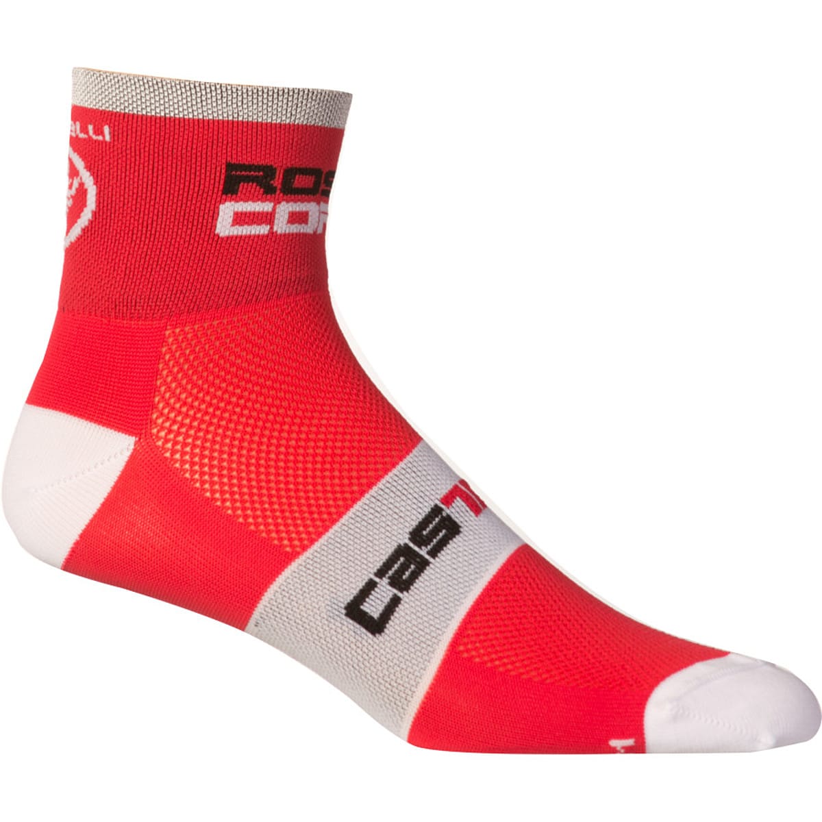 Castelli Rosso Corsa 6 Sock Mens