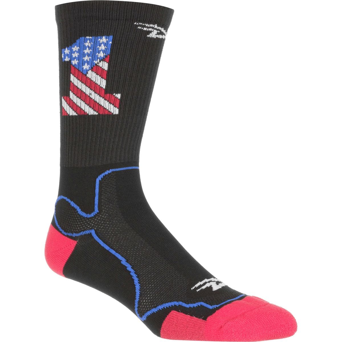 DeFeet Levitator Trail USA1 6in Sock Men's