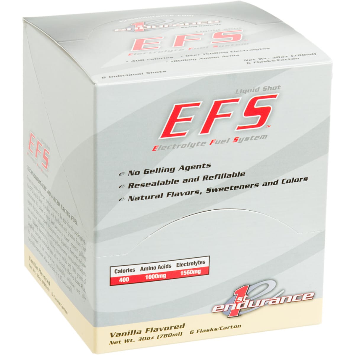 First Endurance EFS Liquid Shot 6 Pack