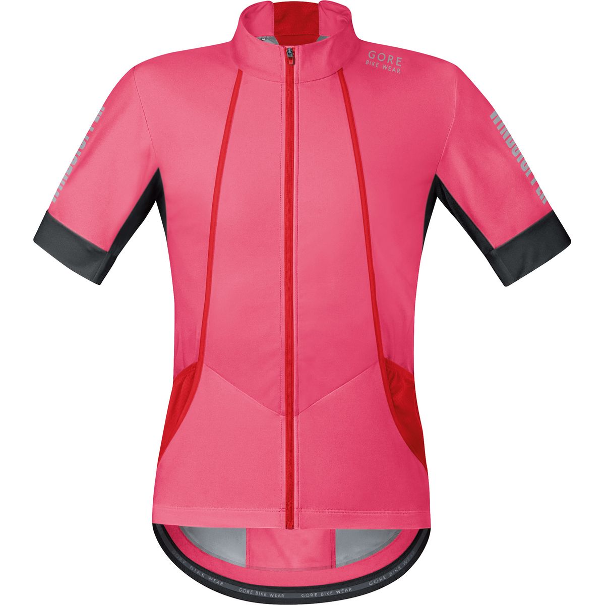 Gore Bike Wear Oxygen WindStopper Soft Shell Jersey Short Sleeve Mens