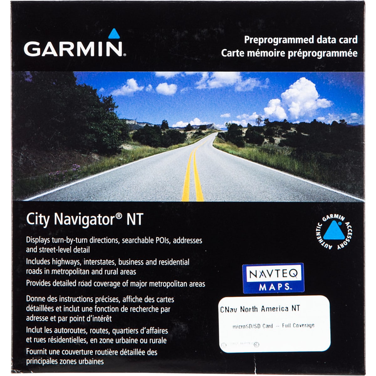 Garmin MapSource City Navigator North America NT