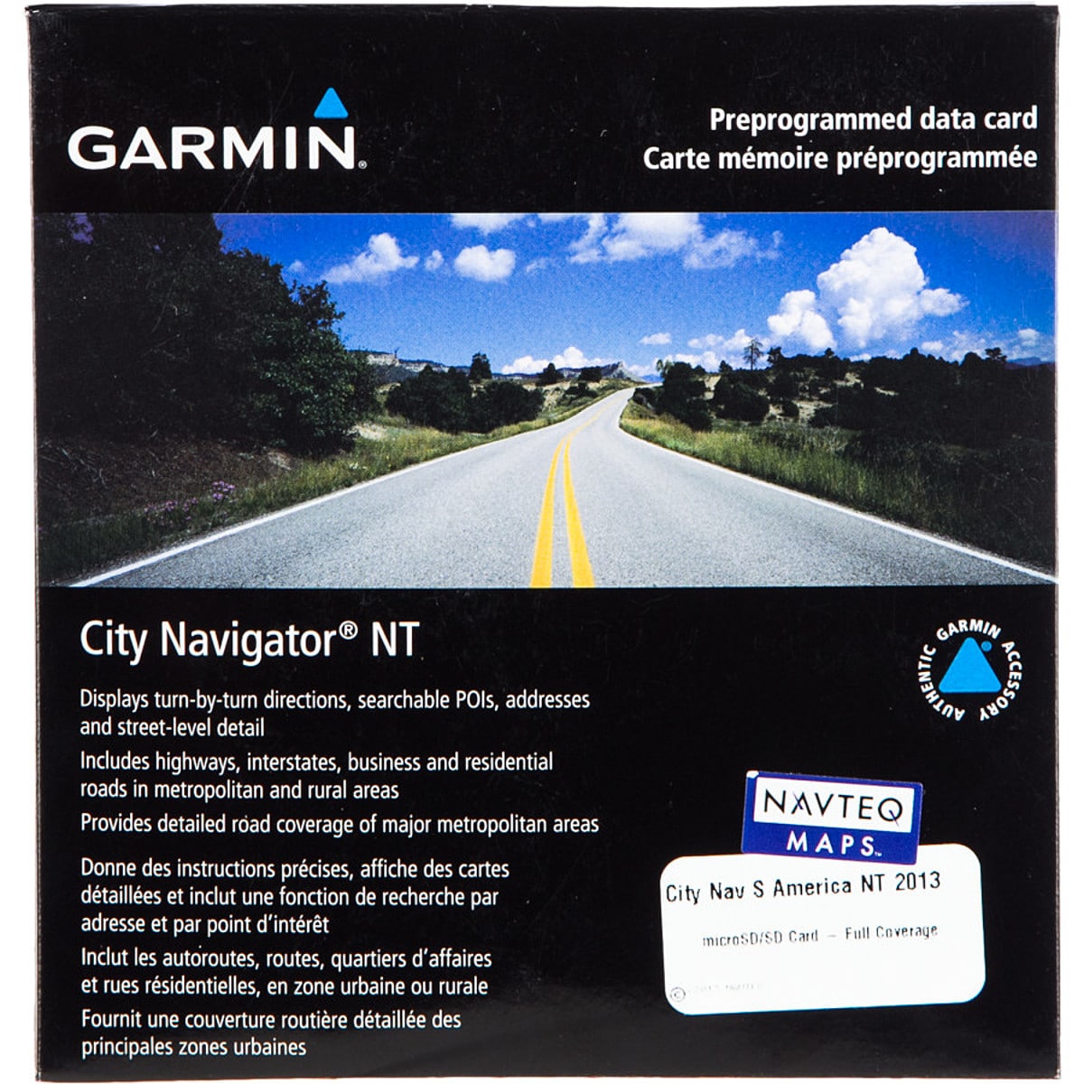 Garmin MapSource City Navigator South America NT