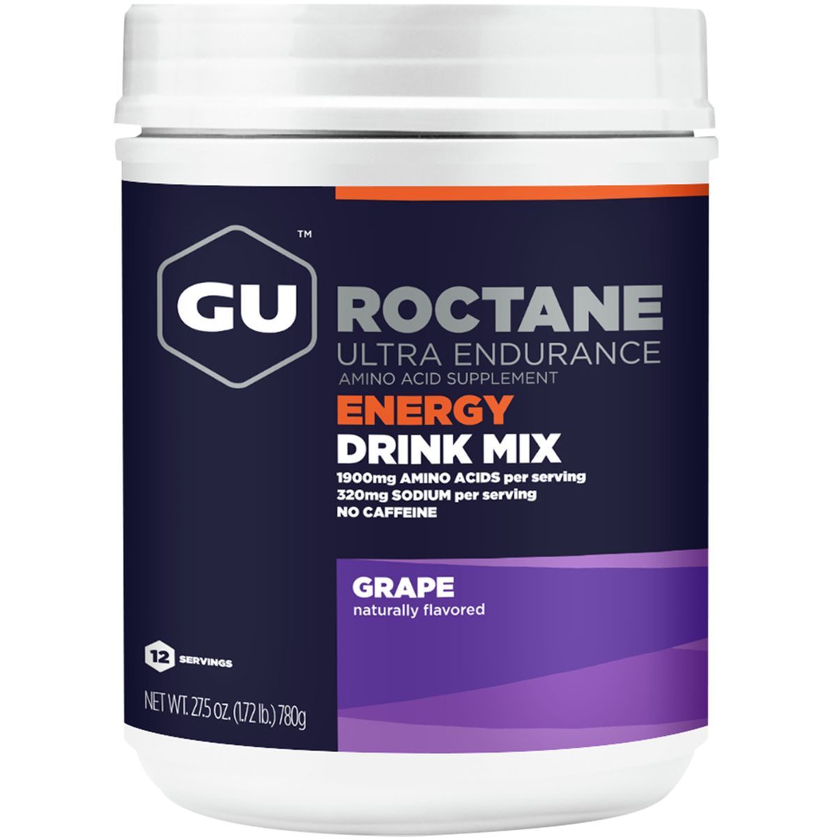 GU Roctane Energy Drink 12 Serving Canister