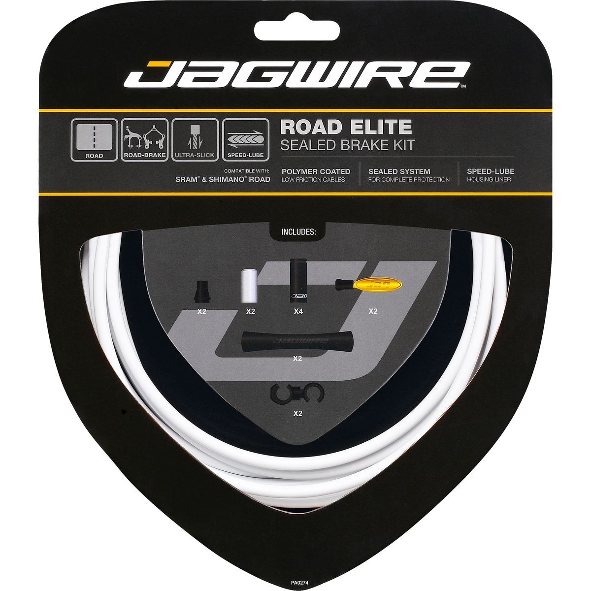 Jagwire Road Elite Sealed Brake Cable Kit