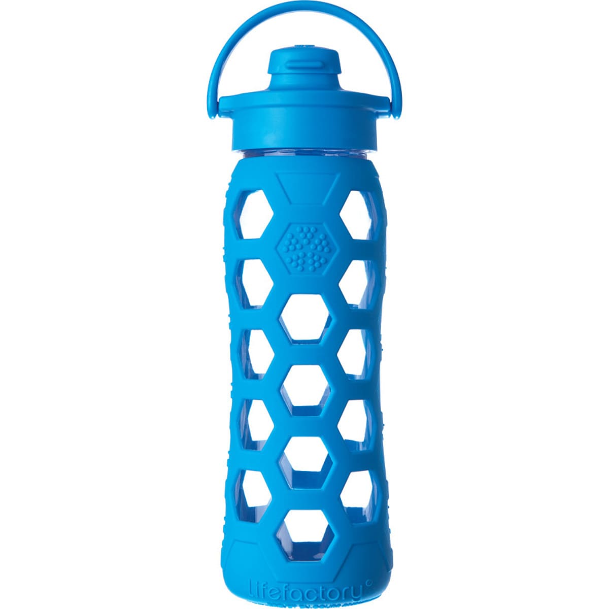 Lifefactory Glass Flip Cap Water Bottle 22oz