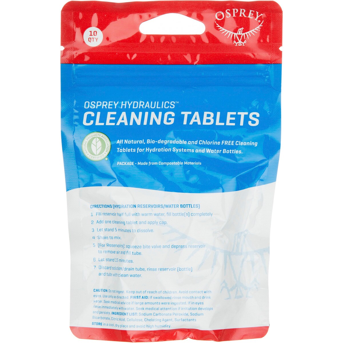 Osprey Packs Hydraulics Cleaning Tablets 10 Pack