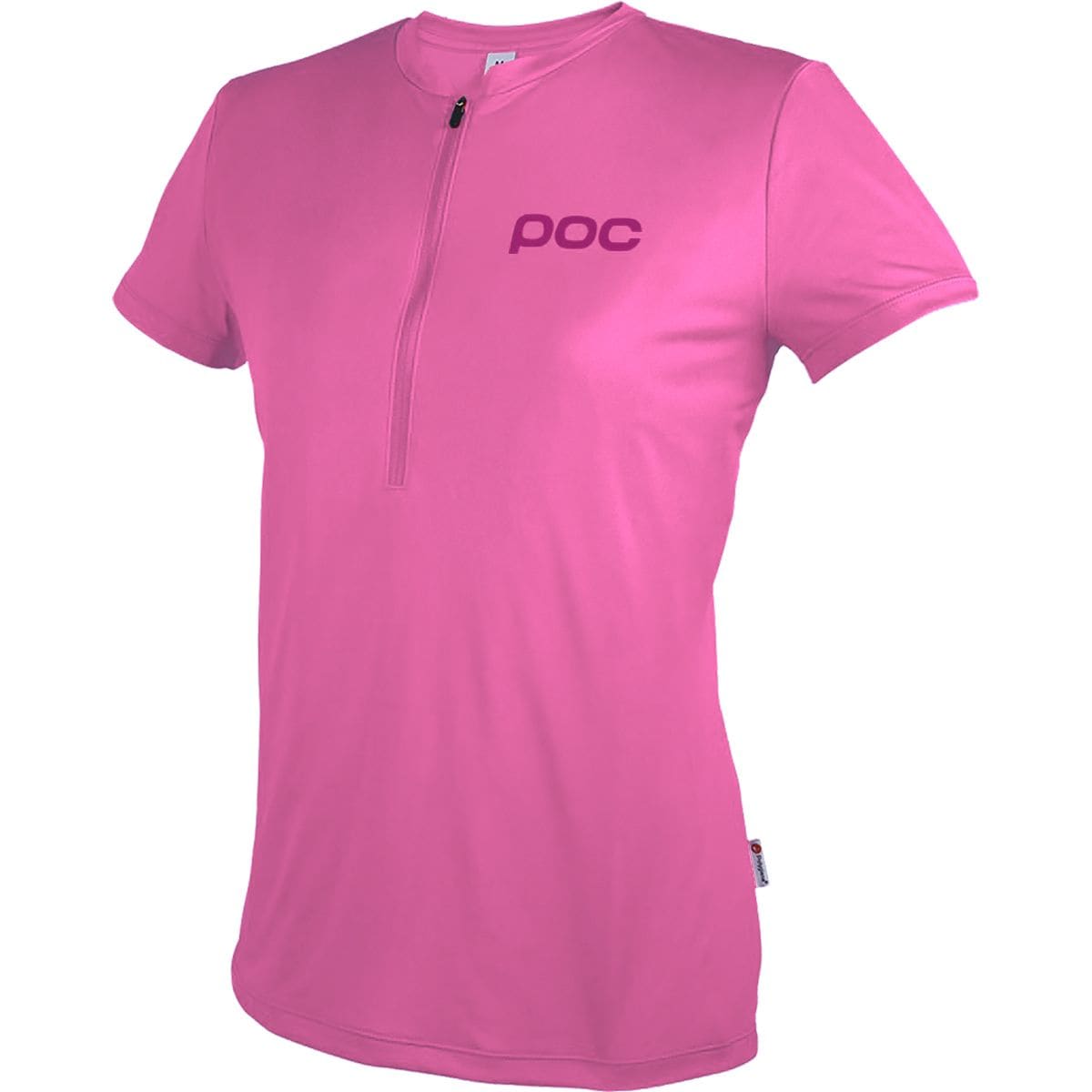 POC Trail Light Zip T Shirt Short Sleeve Womens