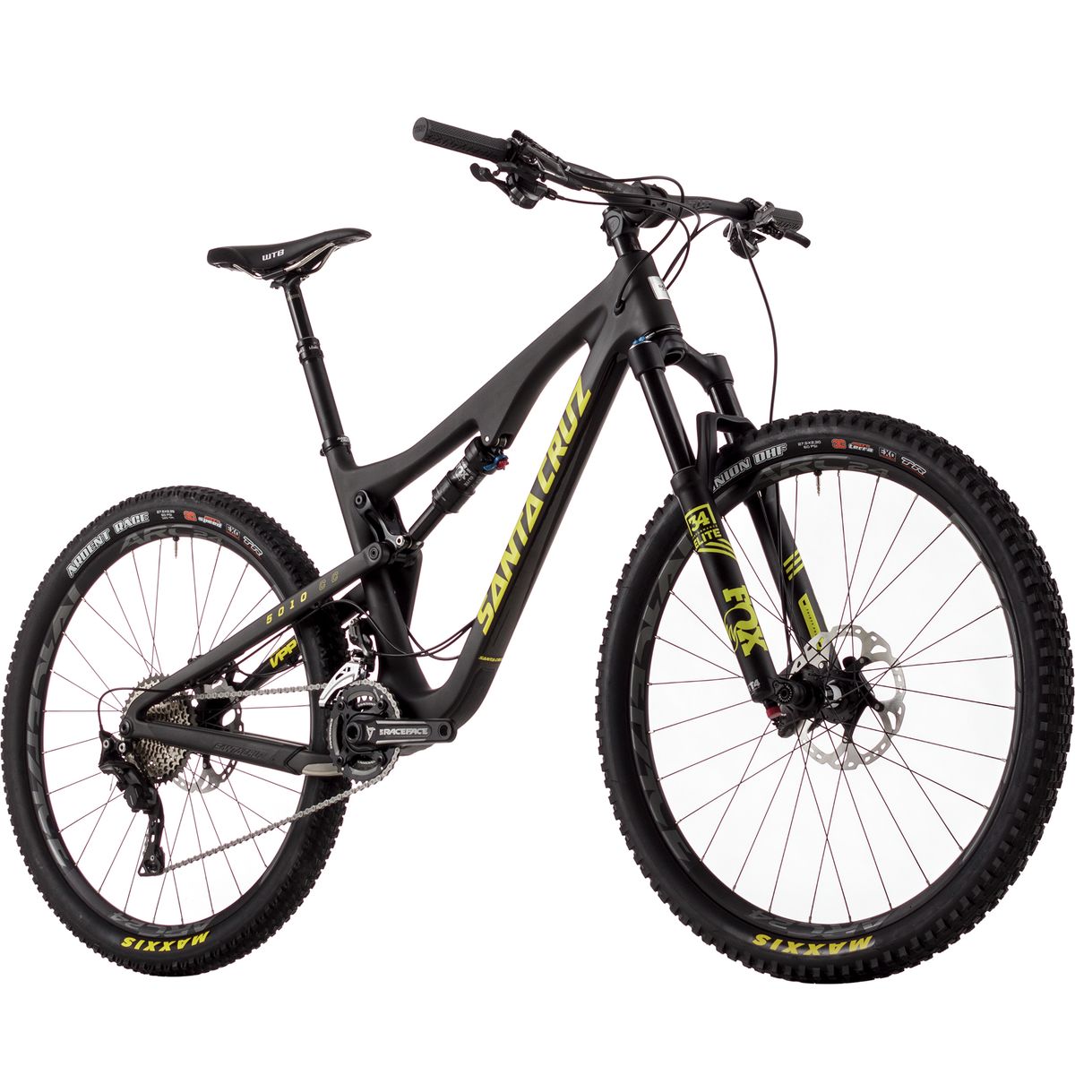 Santa Cruz Bicycles 5010 20 Carbon CC XT Complete Mountain Bike 2017