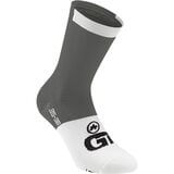 Assos GT C2 Sock Rock Grey, 0 - Men's