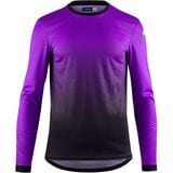 Assos Trail Long-Sleeve T3 Zodzilla Jersey - Men's Ultra Violet, XL