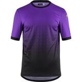 Assos Trail Short-Sleeve T3 Zodzilla Jersey - Men's Ultra Violet, L