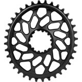 absoluteBLACK SRAM CX Oval Direct Mount Chainring Black/6mm Offset, 40t