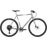 All City Bicycles Space Horse Microshift Gravel Bike - 650b Grey/Silver, 58cm