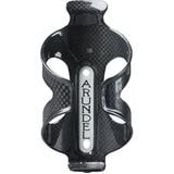 Arundel Dave-O Water Water Bottle Cage White Carbon, One Size