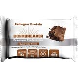Bonk Breaker Premium Protein Bar Double Fudge Brownie, Box of 12 Bars