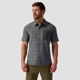Backcountry Button-Up MTB Jersey - Men's Turbulence Plaid, S