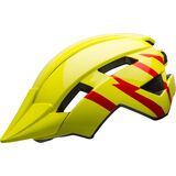 Bell Sidetrack II Helmet - Kids' Hi-Viz/Red, Child