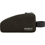 Brooks England Scape Top Tube Bag Mud Green, One Size