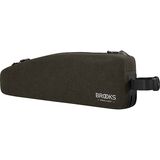 Brooks England Scape Top Tube Bag Long Mud Green, One Size