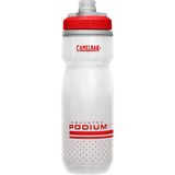 CamelBak Podium Chill Insulated 21oz Water Bottle Fiery Red/White, One Size