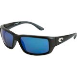 Costa Fantail 580G Polarized Sunglasses Black/Blue Mirror, One Size - Men's
