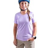 Club Ride Apparel Spire Tech T-Shirt - Women's Purple Rose, S