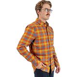 Club Ride Apparel Shaka Flannel Shirt - Men's Ultimate Curry, S