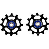 CeramicSpeed 12 Tooth Aluminum Pulley Wheels - Coated Black/Shimano, R9100/R8000/RX800/GRX