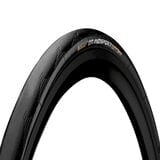 Continental Grand Sport Race Tires - Clincher Black/Brown, PureGrip, NyTech Breaker, 700x28