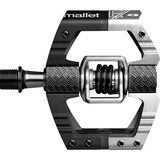 Crank Brothers Mallet E Long Spindle Pedals Black/Silver, One Size