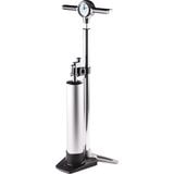 Crank Brothers Klic Analog Floor Pump w/ Tubeless Canister Silver, One Size