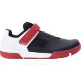 Crank Brothers Stamp Speedlace Cycling Shoe Red/Black/White - Red Outsole, 10.5 - Men's