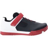 Crank Brothers Mallet Speedlace Mountain Bike Shoe Red/Black/White - Red Outsole, 9.0 - Men's
