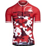 Castelli Attacco Limited Edition Jersey - Men's Rich Red/Deep Bordeaux/White, S
