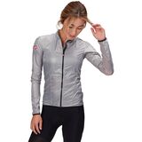 Castelli Aria Shell Jacket - Women's Silver Gray, M