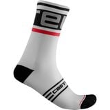 Castelli Prologo 15 Sock Black/White, L/XL - Men's