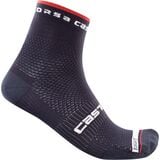Castelli Rosso Corsa Pro 9 Sock Savile Blue, XXL - Men's