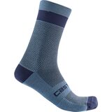 Castelli Alpha 18 Sock Steel Blue, S/M - Men's