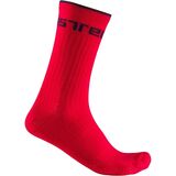 Castelli Distanza 20 Sock Pompeian Red, S/M - Men's