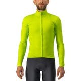 Castelli Pro Thermal Mid Long-Sleeve Jersey - Men's Electric Lime, S
