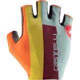 Castelli Competizione 2 Glove - Men's Defender Green/Dark Red/Bordeaux, XS