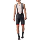 Castelli Competizione Kit Bib Short - Men's Black/Red, L