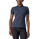 Castelli Tech 2 Polo Shirt - Women's Savile Blue, L
