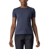 Castelli Tech 2 T-Shirt - Women's Savile Blue, S