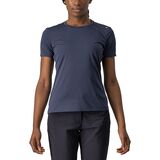 Castelli Tech 2 T-Shirt - Women's Savile Blue, M