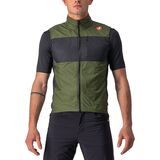 Castelli Unlimited Puffy Vest - Men's Light Military Gray/Dark Gray, XL