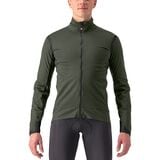Castelli Alpha Ultimate Insulated Jacket - Men's Military Green/Black/Electric Lime, M