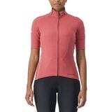 Castelli Perfetto RoS 2 Wind Short-Sleeve Jersey - Women's Mineral Red, L
