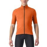 Castelli Perfetto RoS 2 Wind Short-Sleeve Jersey - Men's Red Orange, XL